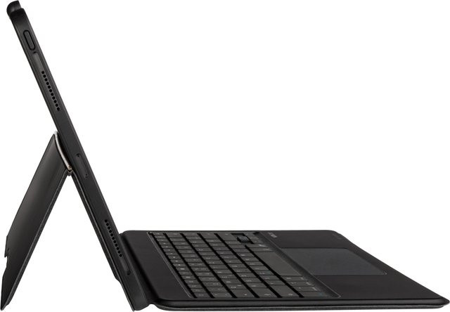 Apple Bluetooth Tastatur Hülle für iPad Pro 12.9 Zoll (2021) in Grau mit QWERTZ DE Layout - Bild 1