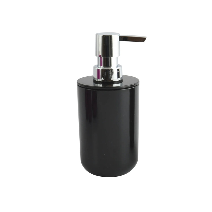 MSV Seifenspender Inagua aus Polystyrol in Schwarz, Höhe: 16 cm, Durchmesser: 7,2 cm - Bild 2