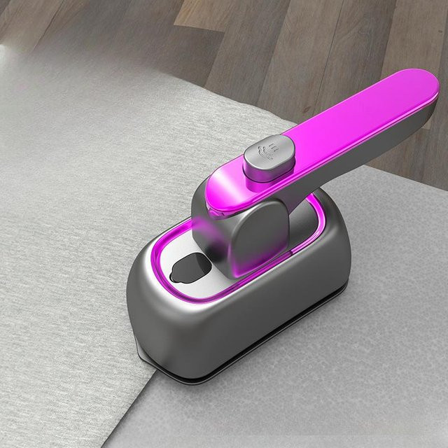 Tragbare Mini-Bügelmaschine von Binchi Outdoor Equipment in Pink mit vertikaler Dampffunktion - Bild 1