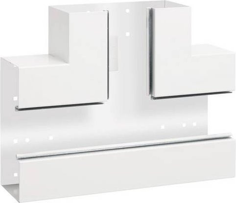 Hager T-Stück BRS10021089016 aus Stahl in Weiß, Breite: 21,0 cm, Tiefe: 10,0 cm - Bild 1