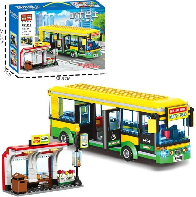Linyi toy Stadt Bus Doppelraum Einrichtung ab 14 Jahren - Bild 1