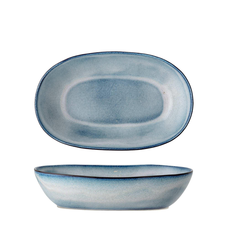 Bloomingville Keramikschale Sandrine Blau Durchmesser: 32 cm - Bild 1