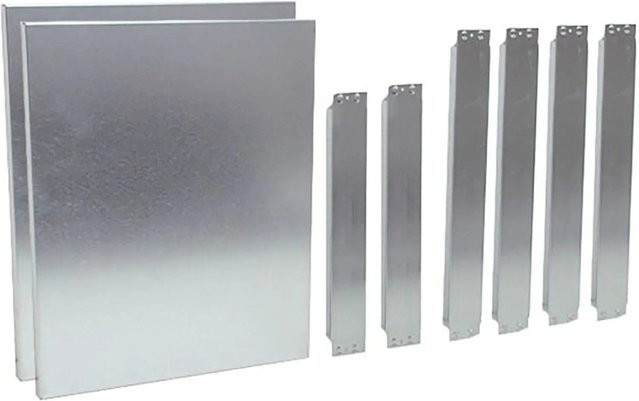 Schulte Profi-Steck Regalset mit 2 Fachböden und 4 Riegeln, verzinkt, B/T: 60 x 50 cm - Bild 1