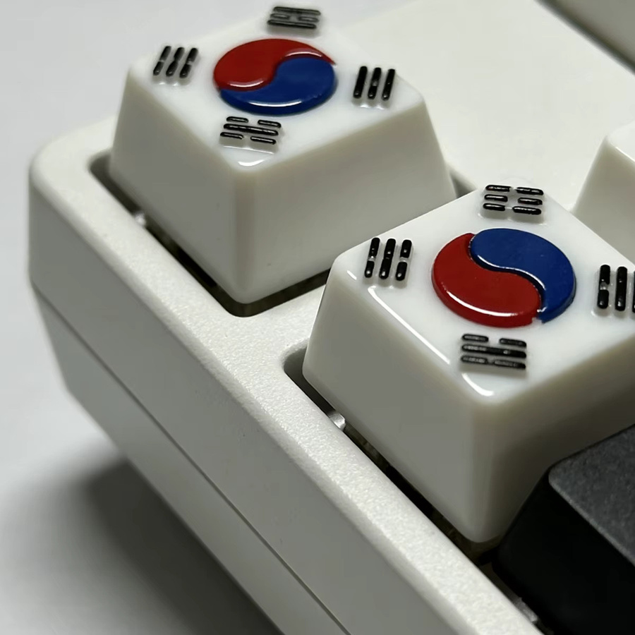 Krean Frag Style Tastenkappe für mechanische Tastaturen in Weiß - Bild 5