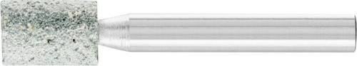 PFERD Schleifstift Zylinder für Aluminium, Farbe Grau, Durchmesser: 10 mm, Länge: 13 mm, Schaft-Durchmesser: 6 mm, Körnung: SiC80 - Bild 1