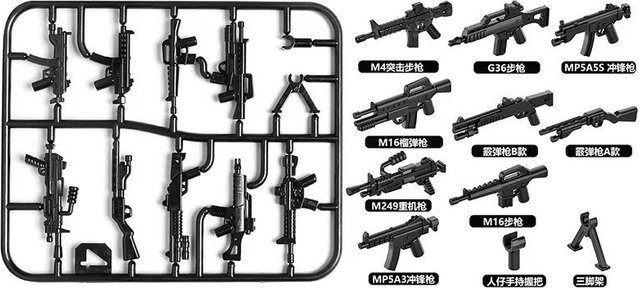 Linyi toy Bausteinset Militär ab 14 Jahren - Bild 1
