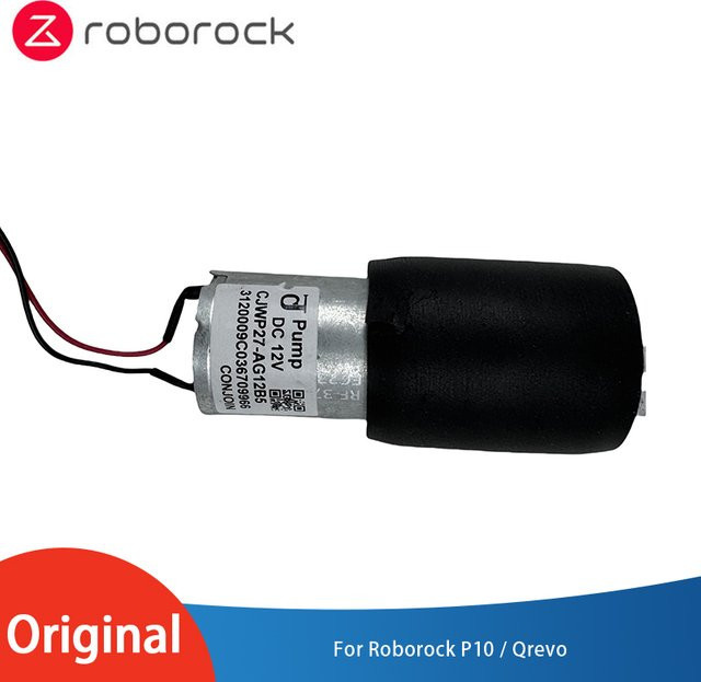Original Schlauchpumpe für Roborock P10 und Qrevo Roboter-Staubsauger, Ersatzteil für das automatisch leere Dock in Schwarz - Bild 1