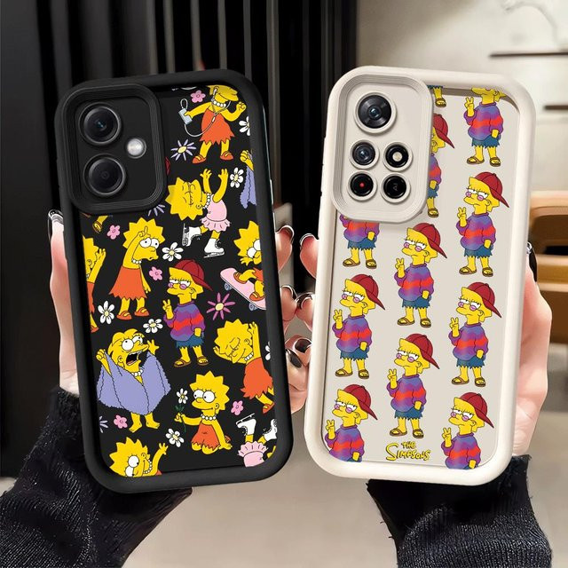Handyhülle Lisa Simpson für Xiaomi Redmi Note 11 Pro 11S 14 Pro Plus 13 12 10S 13Pro 12S aus TPU Soft in Multicolour - Bild 1