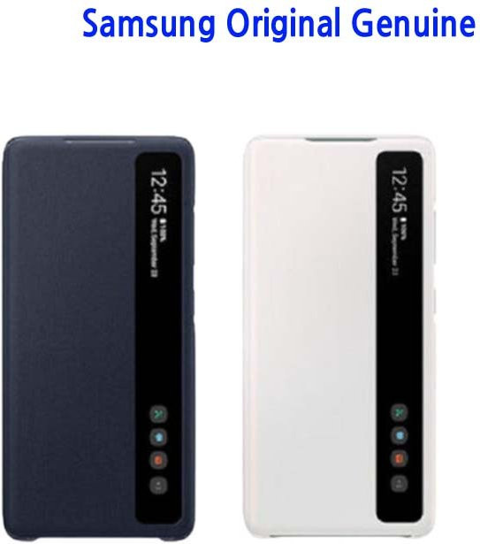 Samsung Galaxy S20 FE Smart Clear View Cover EF-ZG780 in Weiß - Bild 1