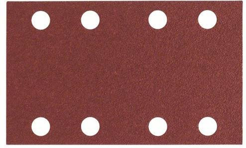 Bosch Expert Schwingschleifpapier für Holz und Farbe mit Klett, gelocht, Körnung 180, B: 133 mm x H: 80 mm, 10 Stück - Bild 1