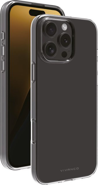 SUPER SLIM Handyhülle für Apple iPhone 16 Pro Max in Transparent oder Schwarz - Bild 1