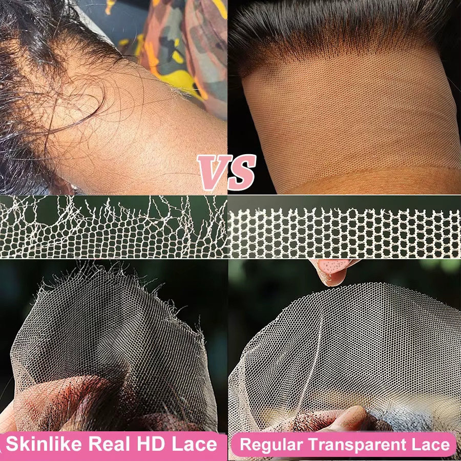Eva Hair Lace Perücke, Human Hair, Brasilianisch, 13x6 HD Lace Full Frontal - Bild 5