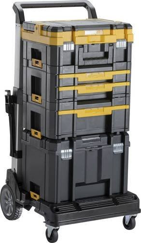 DeWalt DWST1-71196 Transportwagen aus Aluminium in Schwarz und Silber - Bild 1