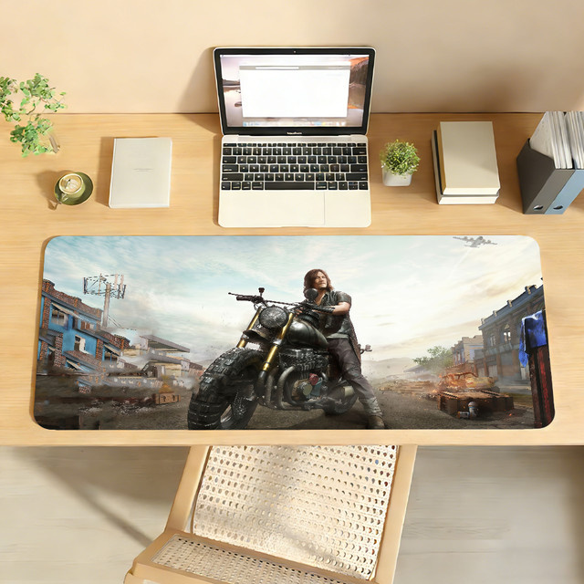 Norman Reedus Walking Dead Mauspad Multicolor rutschfeste Schreibtischunterlage aus Gummi für PC und Laptop - Bild 1