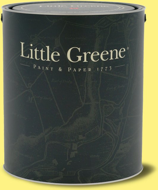 Little Greene Wall Primer Sealer Archive Colours Lemon Mivvi 195 Gelb Schwarz 2,5 l - Bild 1