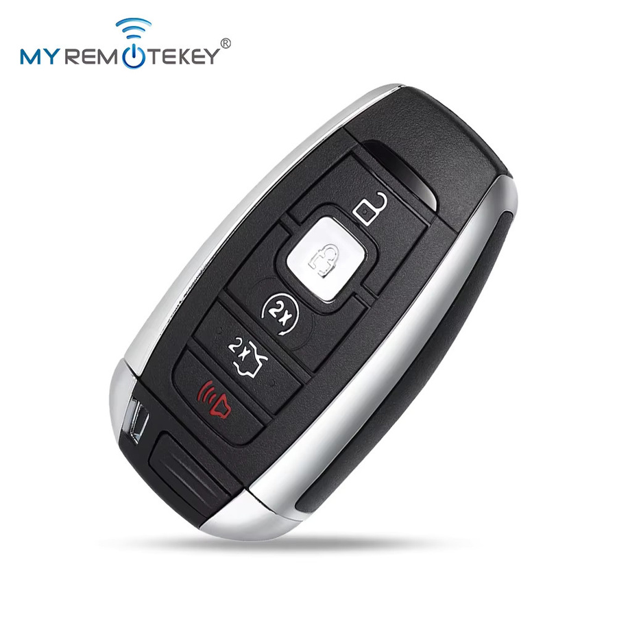 REMTEKEY Smart Key Gehäuse mit 5 Tasten für Lincoln Continental MKC MKX MKZ Navigator 2017-2021, Farbe: Schwarz, Teilenummer 164-R8154, FCC M3N-A2C940780 - Bild 4