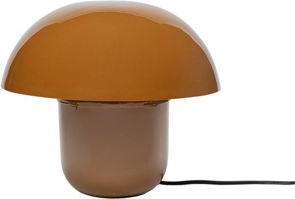 Kare Design Tischleuchte Mushroom in Braun aus Stahl mit LED-Funktion, Höhe: 30 cm, Breite: 30 cm, Tiefe: 30 cm - Bild 1
