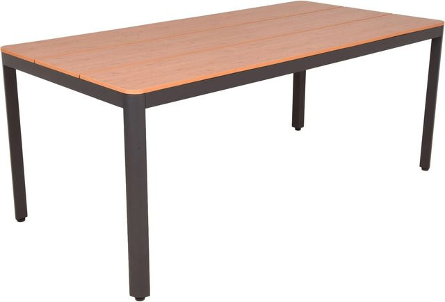 Garden Pleasure Tisch Barletta aus Aluminium in Anthrazit, B/T/H: 74 x 91 x 180 cm - Bild 1