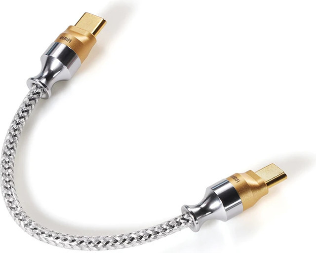 ddHiFi TC07S Nyx Series USB-C HiFi Audiophile OTG Kabel mit versilbertem Litzendraht in Silber - Bild 1