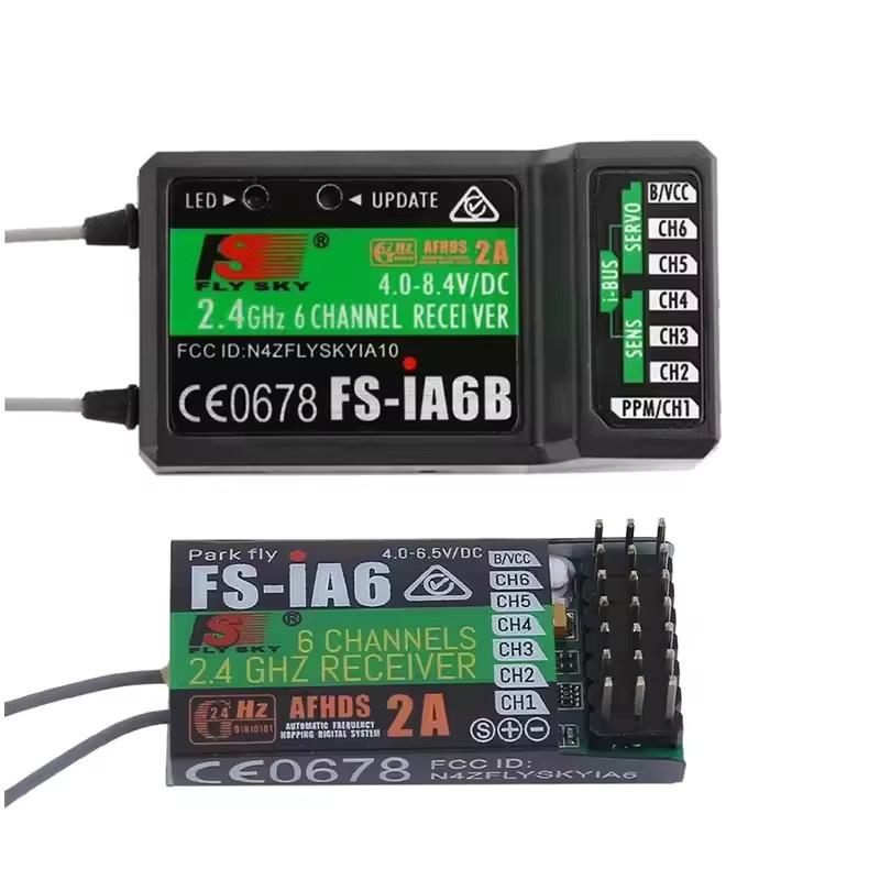 FlySky FS-IA6 FS-IA6B Empfänger, 2,4GHz, 6-Kanal - Bild 2
