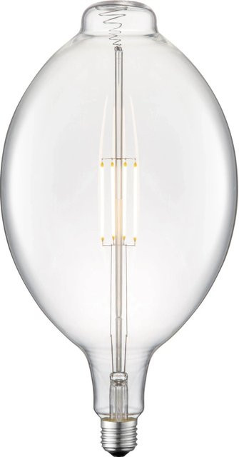 Just Light. LED Leuchtmittel E27 Edison Style, 4 W, 420 lm, 2700 K Warmweiß, dimmbar, transparent - Bild 1