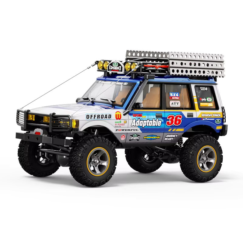 JXC RC Auto 4WD, 1:18, Offroad-Modell, Blau - Bild 6