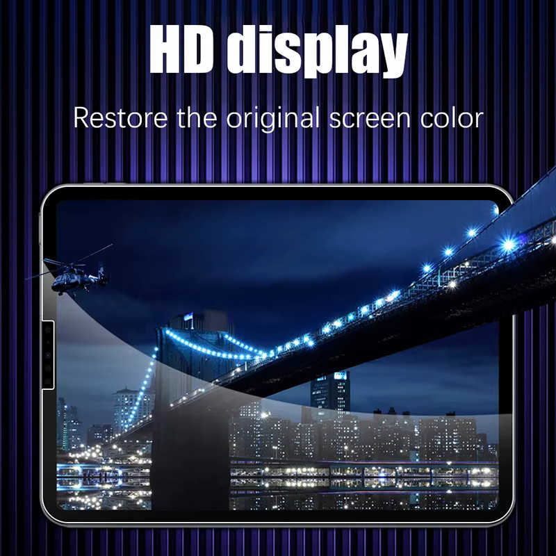 3er-Set HD Gehärtetes Glas Schutzfilm für Apple iPad, iPad Air und iPad Pro, Transparent - Bild 3