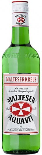 Malteserkreuz Aquavit, Obst- & Kräuterbrand, 0,7 l - Bild 1