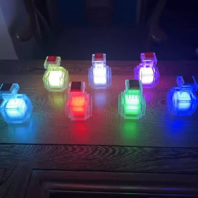 hairun Medizinflasche LED-Nachtlicht, 7-Farben, USB-aufladbar - Bild 1