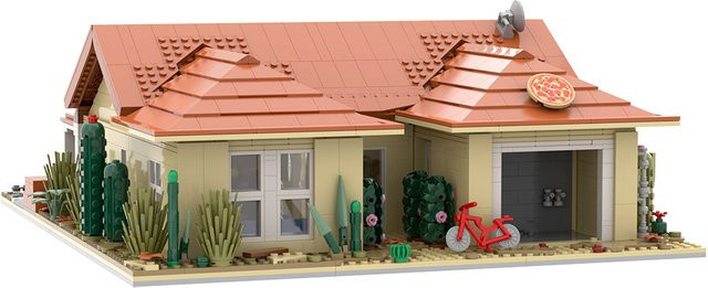 Gobricks Breaking Bad Walter Weißes Haus, Ziegel Modell Spielzeug - Bild 1
