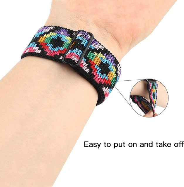 Uhrenarmband Nylon, Bunt, Unisex, 20mm/22mm - Bild 1