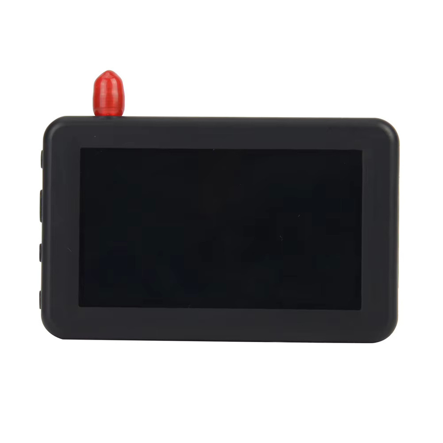 U-Angel-1988 FPV Monitor 3 Zoll LCD mit 480x320 Auflösung, 5,8G 40CH Auto Suche und eingebautem Akku in Schwarz für RC Multicopter und FPV Drohnen - Bild 5