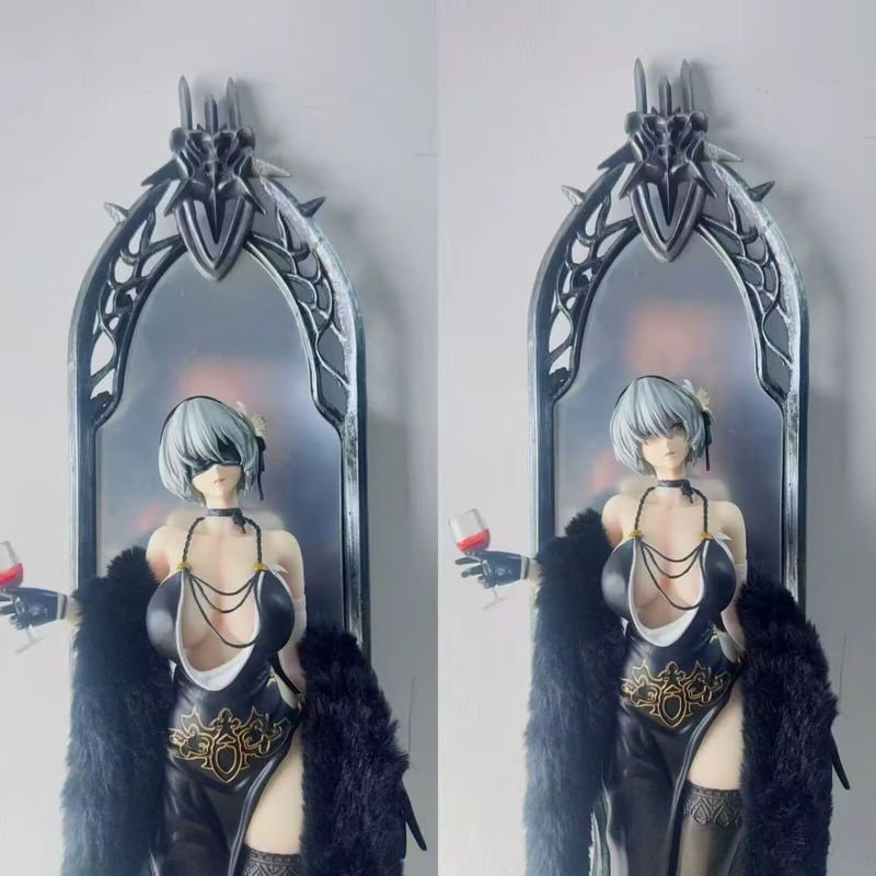 Bandai Nier Automata Yorha Nr. 2 Typ B Actionfigur in Schwarz aus Kunstharz - Bild 3