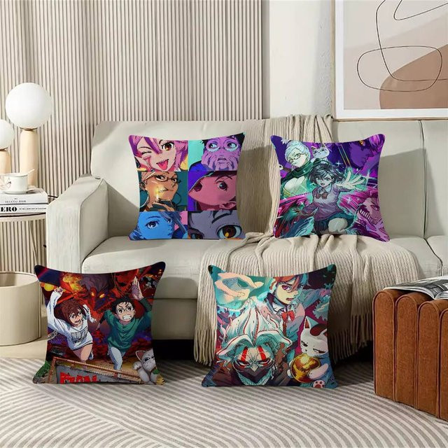 Beast Kingdom Anime D-Dandadan Kissenbezug Multicolour B/B/H: 45 x 45 x 1 cm - Bild 1