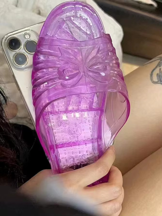 Lustige Halloween 3D Schuh Silikon Schutzhülle für iPhone 14 13 12 11 Pro Max Mini XS XR 8 Plus SE in Lila - Bild 2