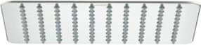 Duravit Kopfbrause 1jet 200 Rain in Chrom mit Anti-Limescale Funktion, rechteckig, Anschlussgewinde G 1/2, Breite: 20 cm, Tiefe: 20 cm - Bild 1