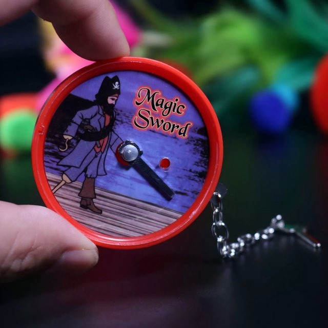HALLO MAGIC Magischer kleiner Zeiger, 1-teiliges Set, Rot, Kunststoff - Bild 1