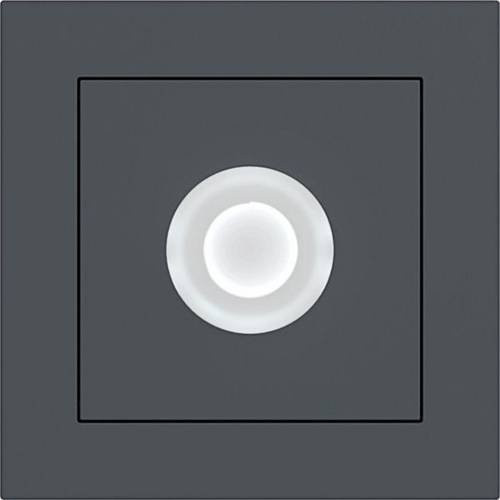 Hager Taster Anthrazit Matt WAE5181AT - Bild 1