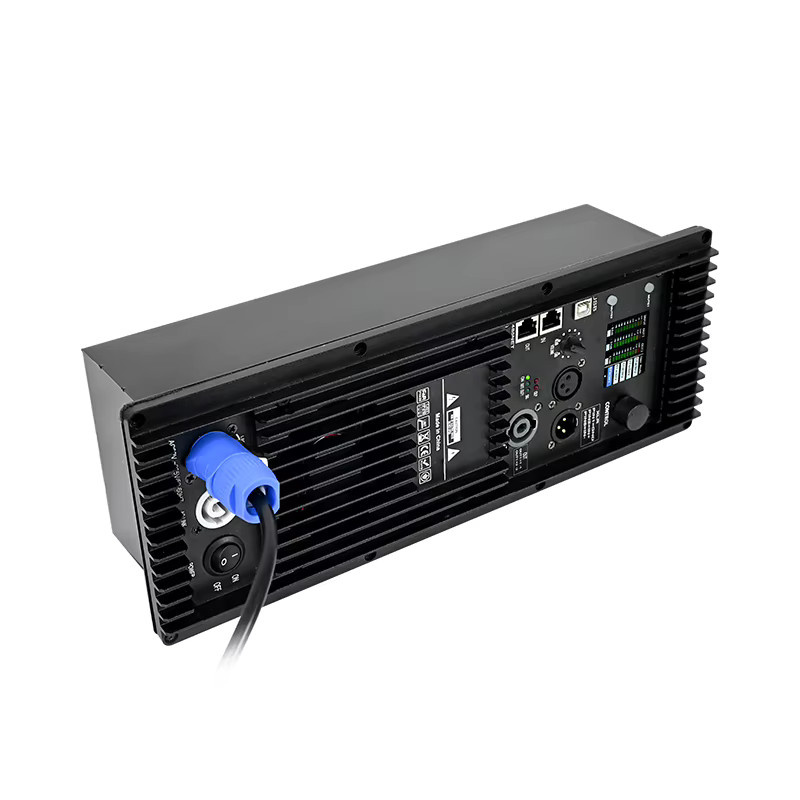 ZUIDID DM30 Professionelles Digitales Subwoofer-Verstärkerboard Klasse D DSP 3000 Watt in Schwarz - Bild 4