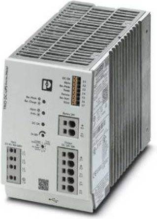 Phoenix Contact TRIO-UPS-2G/3AC/24DC/20 2906367 USV in Grau - Bild 1
