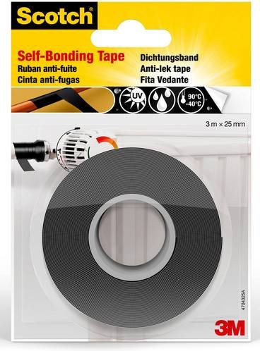 3M 4704 Reparaturband Schwarz Länge: 3 m, Breite: 25 mm - Bild 1