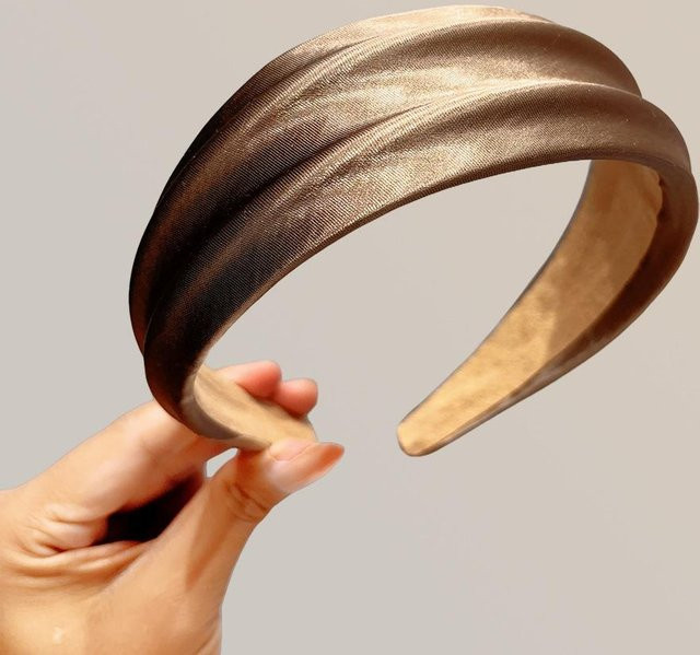 Haarreif-Band Satin, Damen - Bild 1