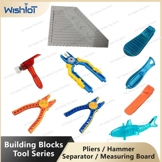 wishiot Gebäude Block Werkzeug Set, Zubehör, mit Tools - Bild 1