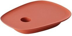 Muuto Float Kerzenhalter aus Keramik in Rot für die Wandmontage