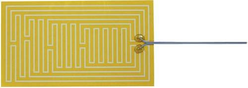 Thermo TECH Polyester Heizfolie selbstklebend 12 V/DC 12 V/AC 75W IPX4 Gelb L x B: 300 x 170 mm - Bild 1