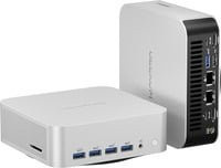 GEEKOM A7 MAX Mini-PC mit AMD Prozessor, 16 GB RAM, 1000 GB SSD, Windows, Silver/White - Bild 1