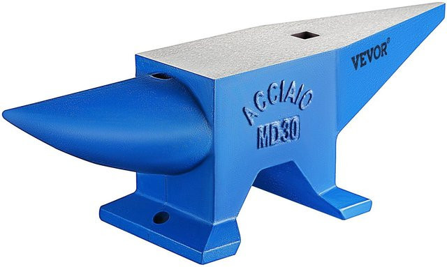 Buying Solutions MB Pro Hornamboss aus Stahl, Tragbarer Gusseisen Amboss für die Schmiede, 30 kg - Bild 1