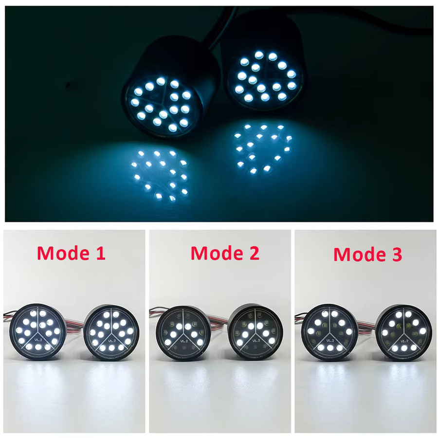YEAHRUN LED-Licht, Scheinwerfer, 3 Modi, für Axial SCX10 III RC Crawler - Bild 2