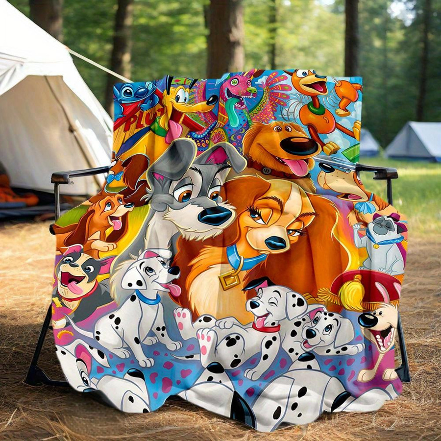 Living Need Y 101 Dalmatiner Decke aus Flanell, Mehrfarbig, B/H: 80 x 120 cm - Bild 7