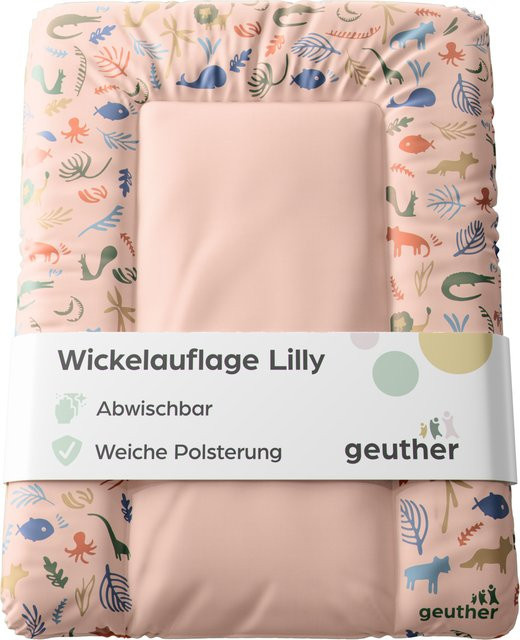 Wickelauflage Geuther Lilly in Pink mit ÖKO-TEX Standard 100 Zertifizierung - Bild 1